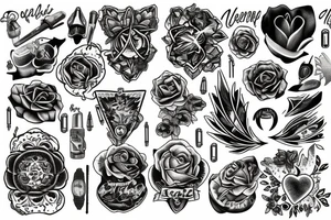 aurora tattoo idea