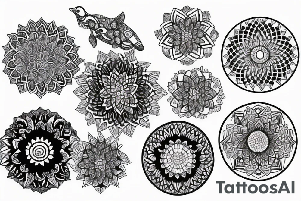 Mandala tattoo idea