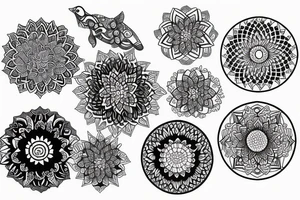 Mandala tattoo idea