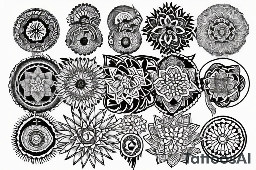 Mandala tattoo idea