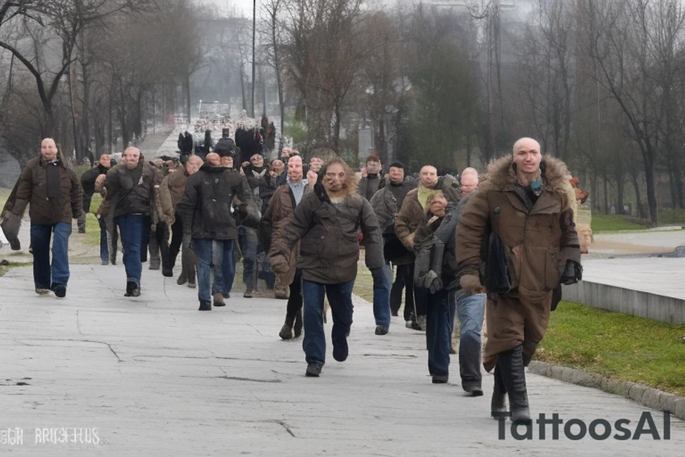 Дерево, у которого вместо корней такая же крона. по кругу дерева змей, пожирающий сам себя tattoo idea