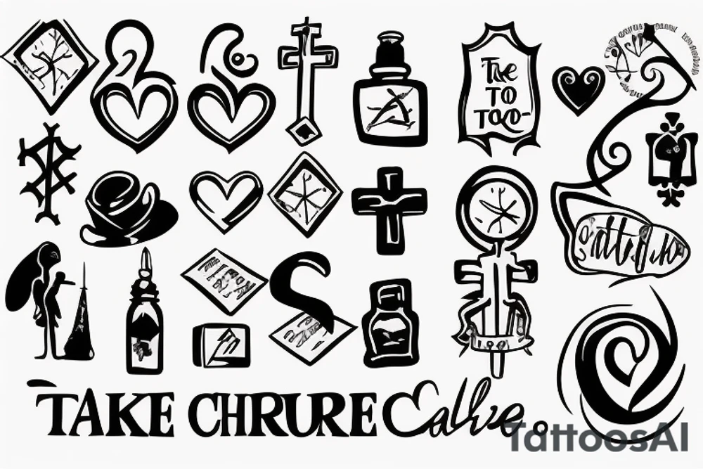 Take me too church tattoo idea