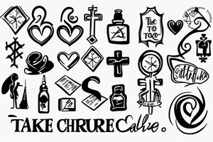 Take me too church tattoo idea