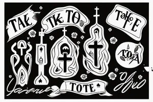 Take me too church tattoo idea