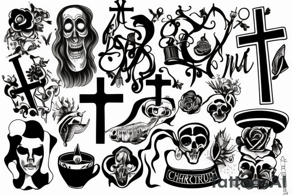 Take me too church tattoo idea