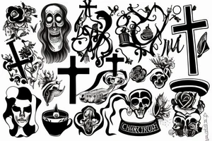 Take me too church tattoo idea