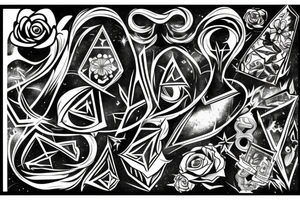 Shards tattoo idea
