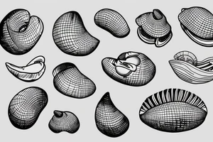 A pearl in a clam tattoo idea