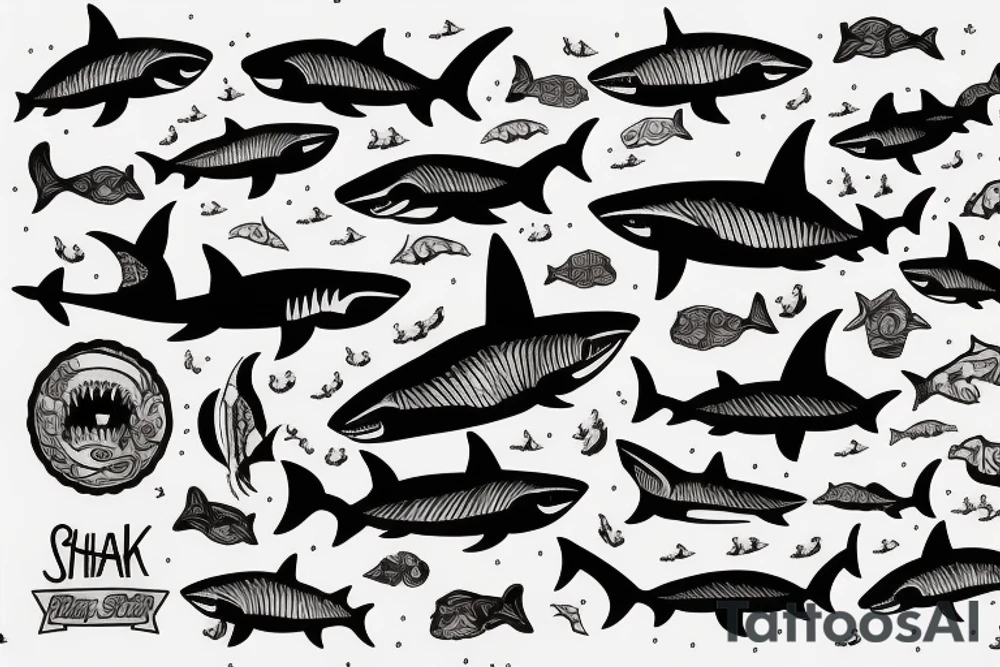 shark tattoo idea