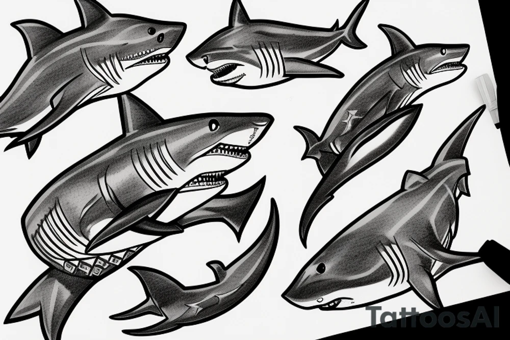 shark tattoo idea