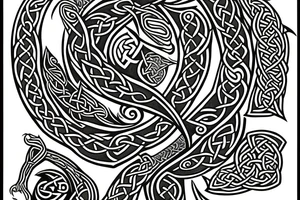 celtic dragon tattoo idea
