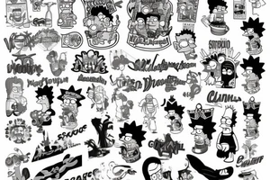 The simpsons tattoo idea