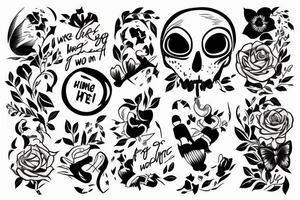 Like if you hold me without hurting me
You'll be the first who ever did tattoo idea