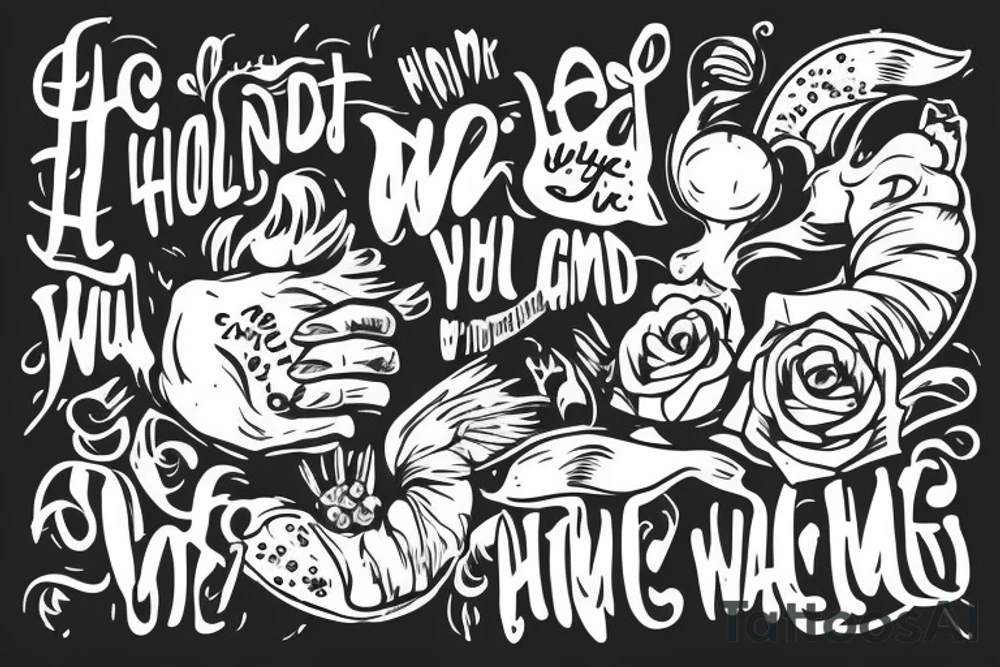 Like if you hold me without hurting me
You'll be the first who ever did tattoo idea