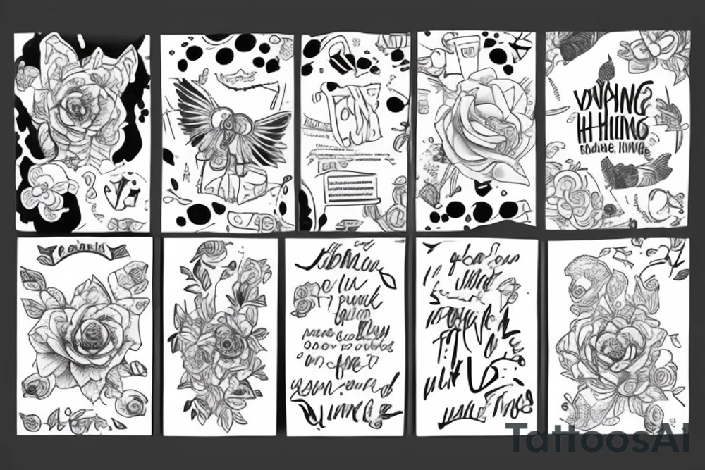 Like if you hold me without hurting me
You'll be the first who ever did tattoo idea