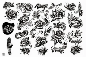 finger tatoos tattoo idea
