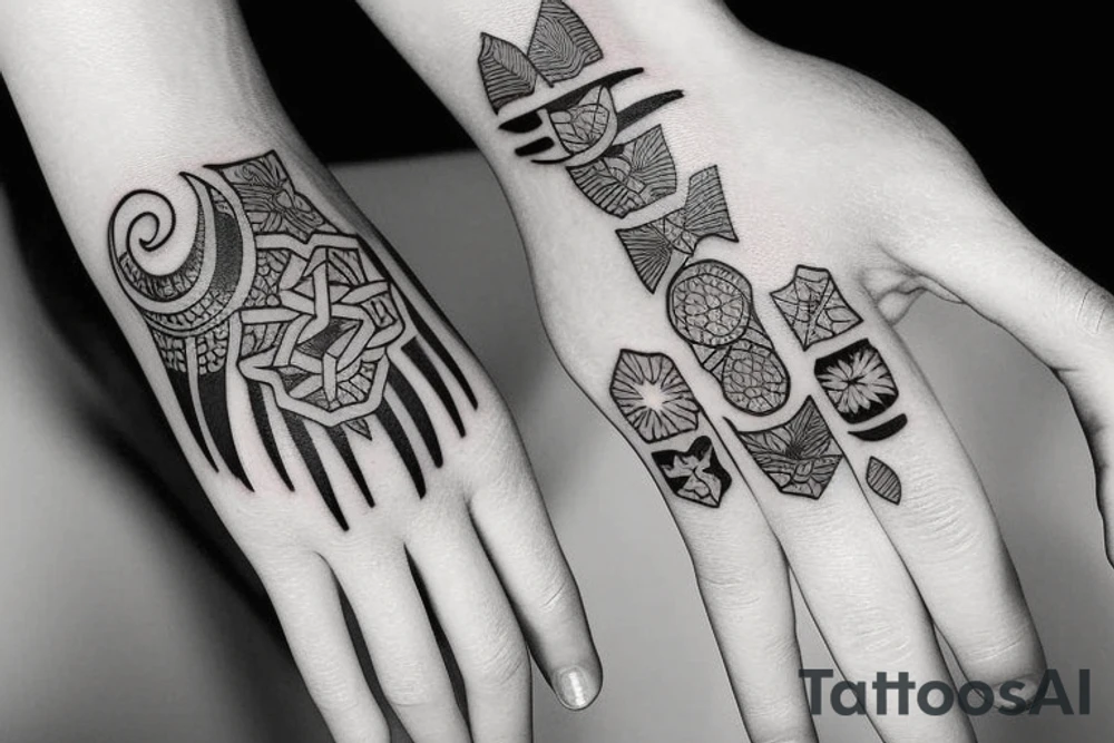 finger tatoos tattoo idea