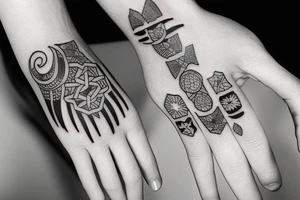 finger tatoos tattoo idea