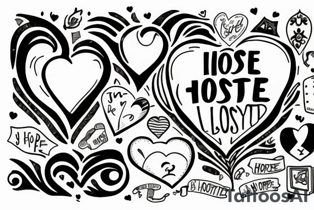 Heart broken, lost, find myself, time, lonely, hope tattoo idea Heart broken, lost, find myself, time, lonely, hope tattoo idea