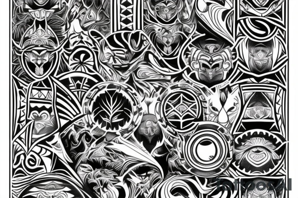 wolfes tattoo idea