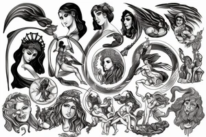 greek mythology tattoo idea