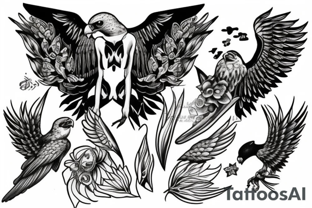 angel
falcon
september
twelve tattoo idea