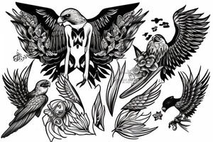 angel
falcon
september
twelve tattoo idea