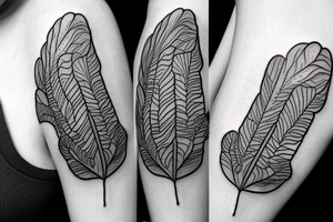 a fern in a jar full of clouds tattoo idea