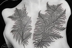 Fern, Grapevine Trinity Knot tattoo idea