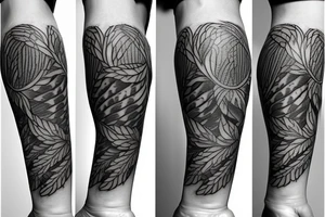 Fern, Grapevine Trinity Knot tattoo idea
