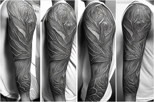 Fern, Grapevine Trinity Knot tattoo idea