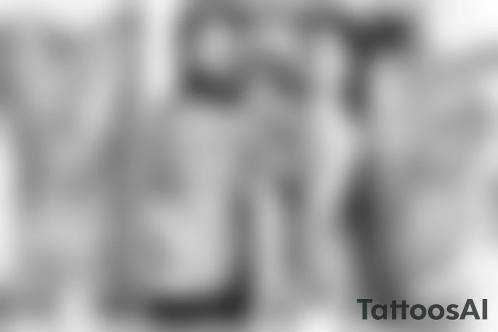 A woman hand that opens the torso of a man. Lile creating a window to his inside body and inside a represebtatiob of his heart tattoo idea