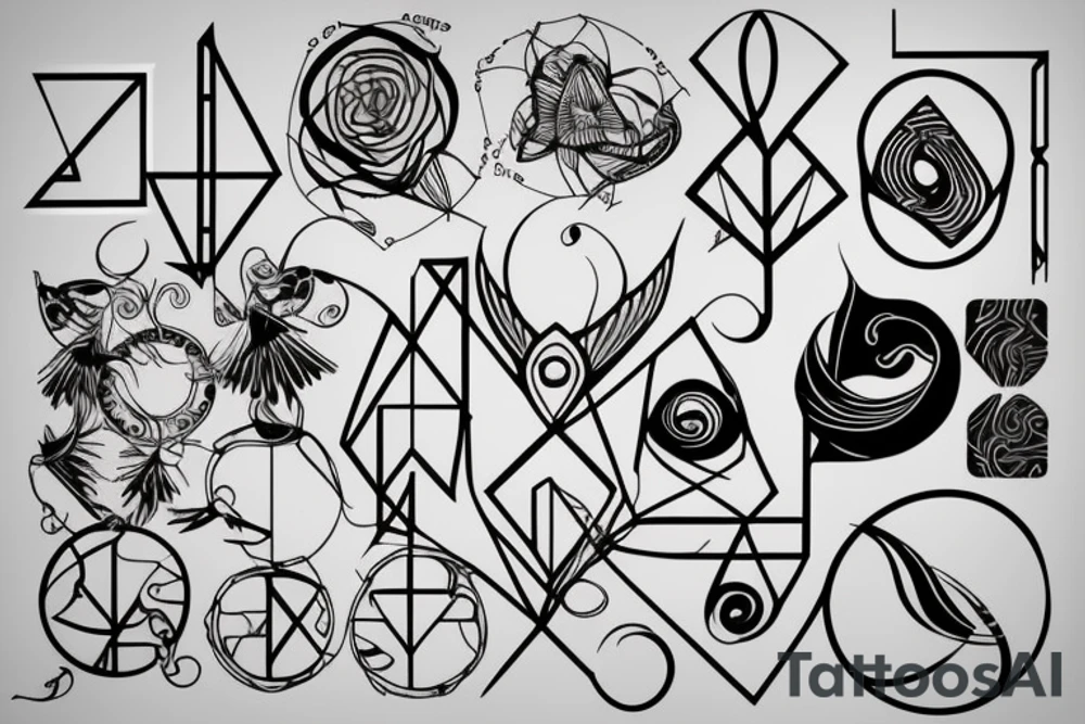 The golden ratio tattoo idea