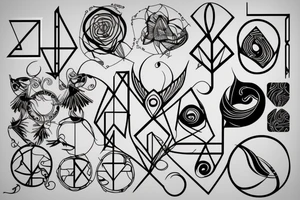 The golden ratio tattoo idea