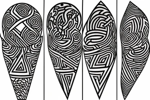 The golden ratio tattoo idea