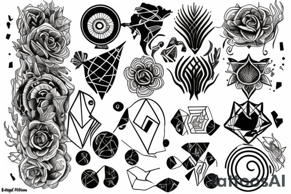 The golden ratio tattoo idea