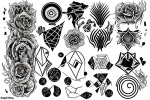 The golden ratio tattoo idea
