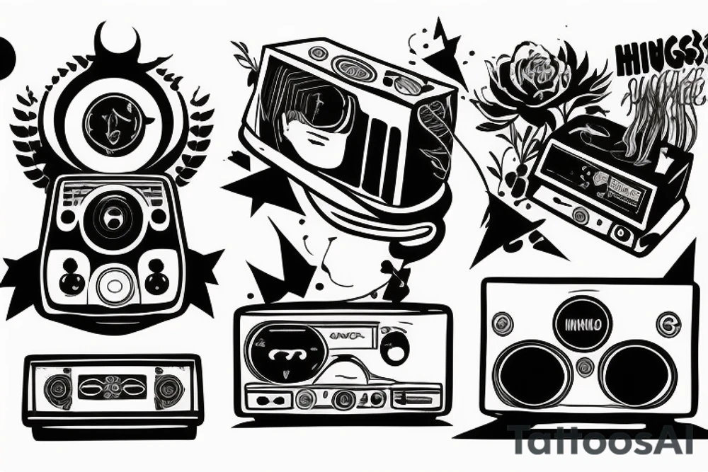 Mungo's Hi Fi, Newcastle, World Headquarters tattoo idea