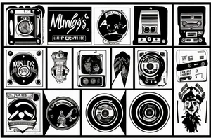 Mungo's Hi Fi, Newcastle, World Headquarters tattoo idea
