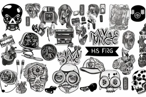 Mungo's Hi Fi, Rave, MDMA, drugs, Newcastle city tattoo idea