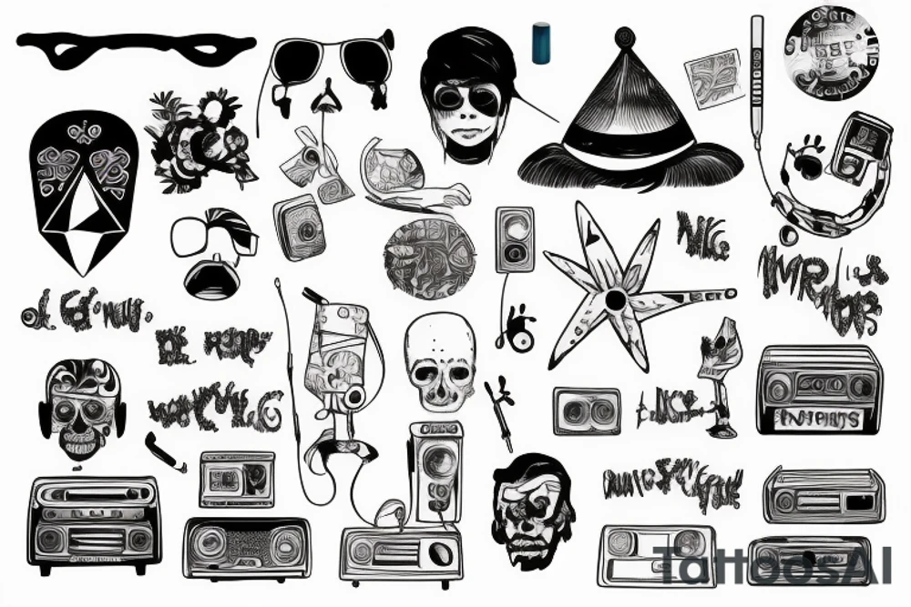 Mungo's Hi Fi, Rave, MDMA, drugs, Newcastle city tattoo idea