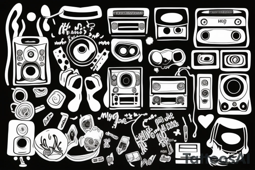 Mungo's Hi Fi, Rave, MDMA, drugs, Newcastle city tattoo idea