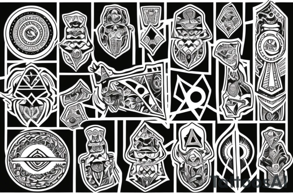 Masonic tattoo idea