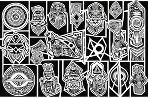 Masonic tattoo idea