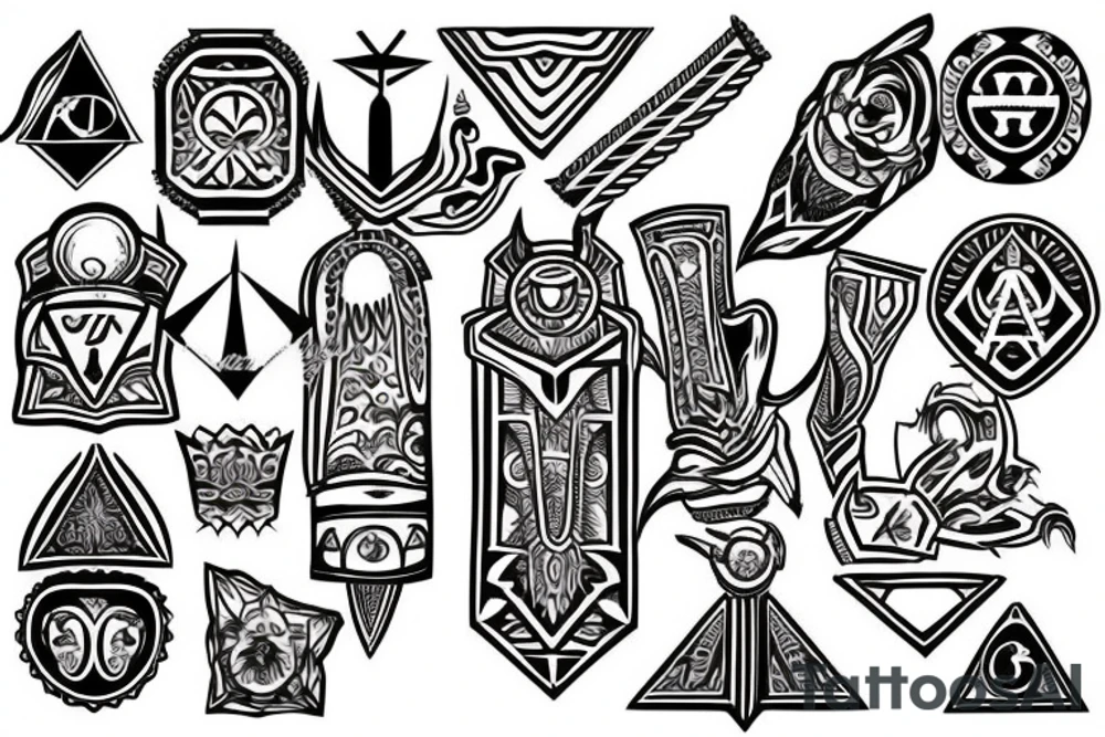 Masonic tattoo idea