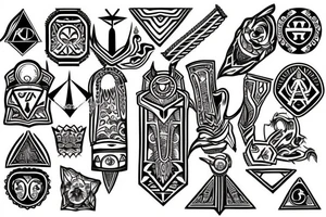 Masonic tattoo idea