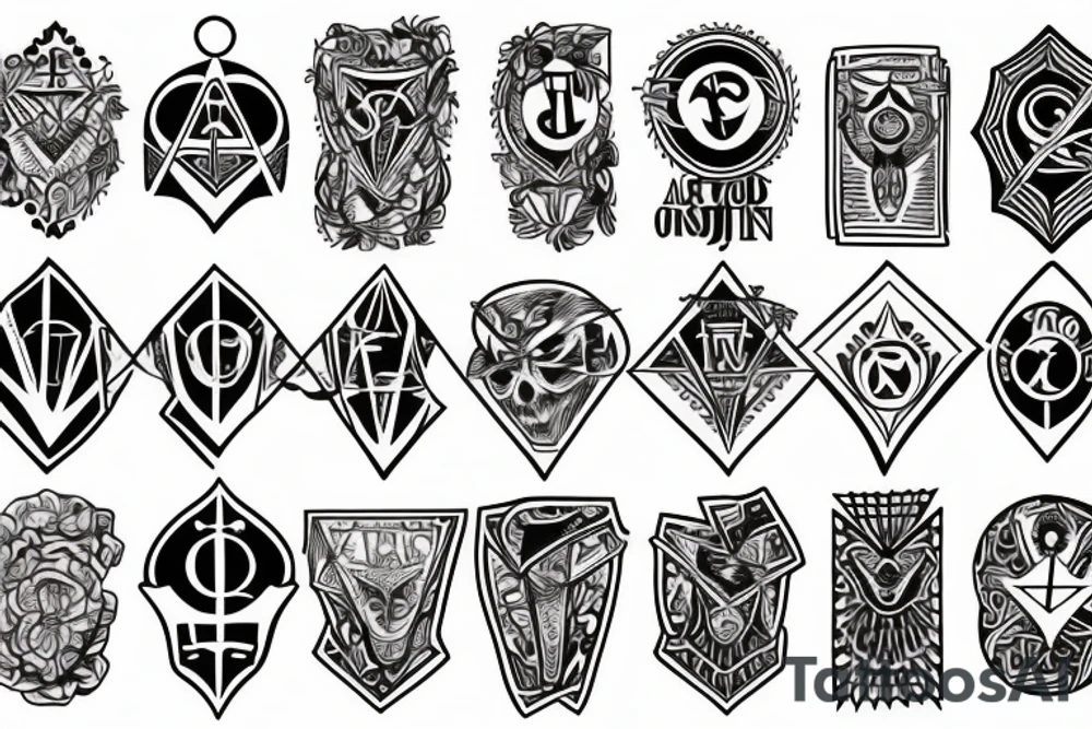 Masonic tattoo idea