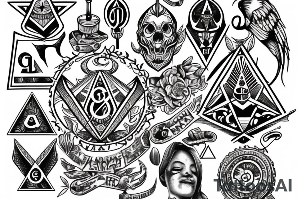 Masonic tattoo idea