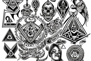 Masonic tattoo idea