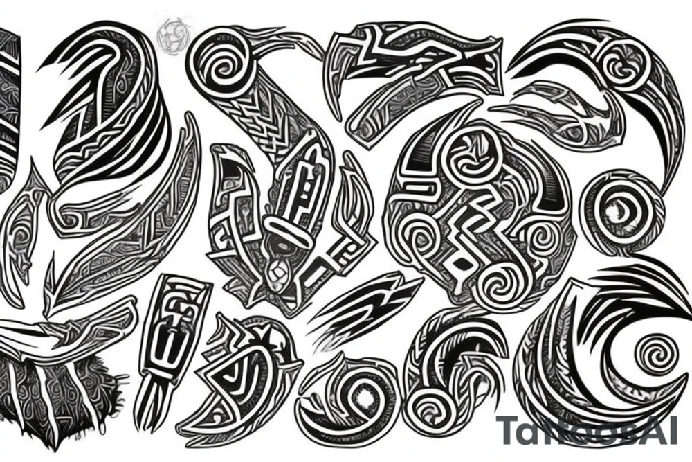 Maori mason tattoo idea